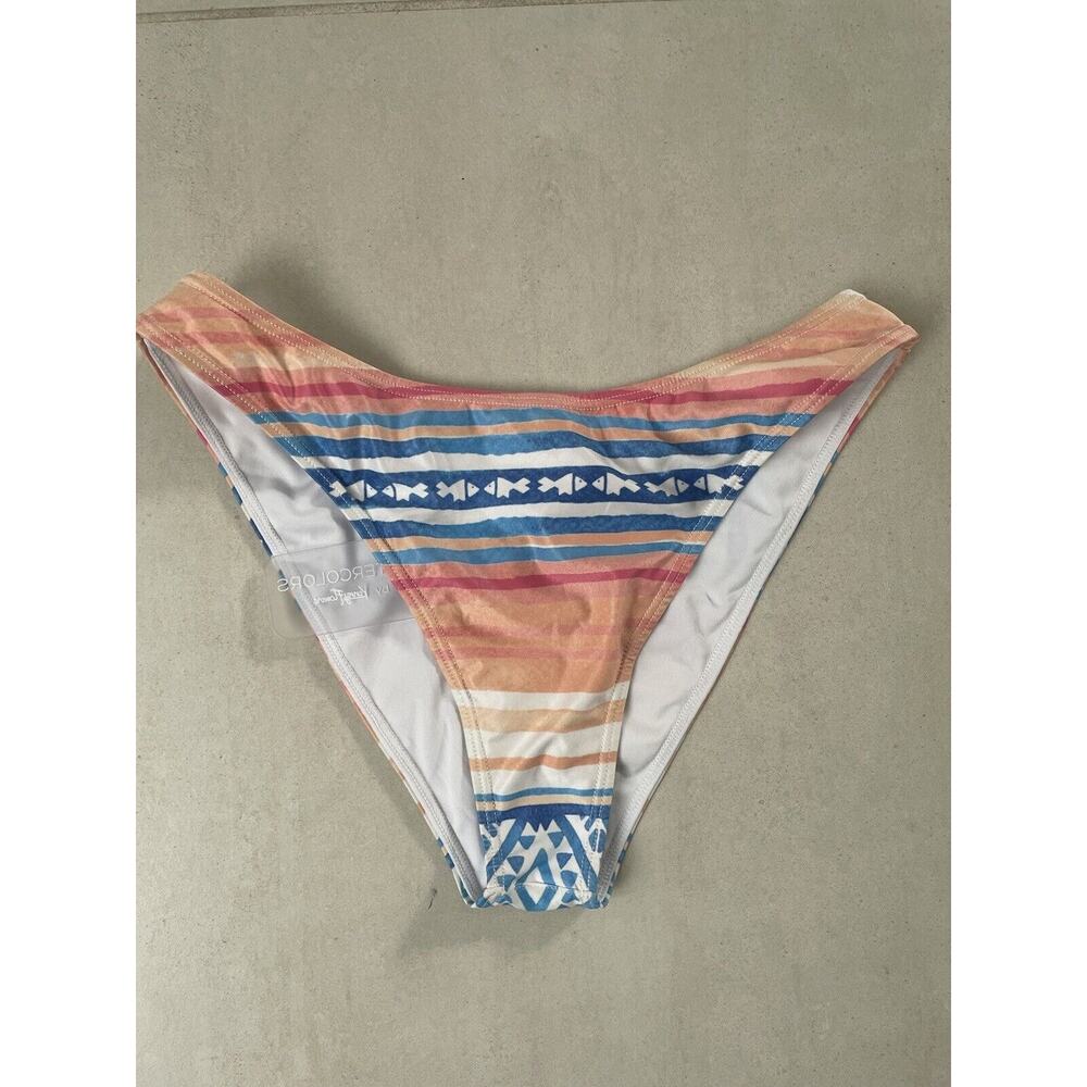 Kenny Flowers Swim Sporty Bikini Bottom Palmilla Print Swimwear